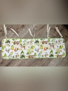 Carousel Designs Woodland Crib‎ Rail Cover Guard Watercolor Forest Animals